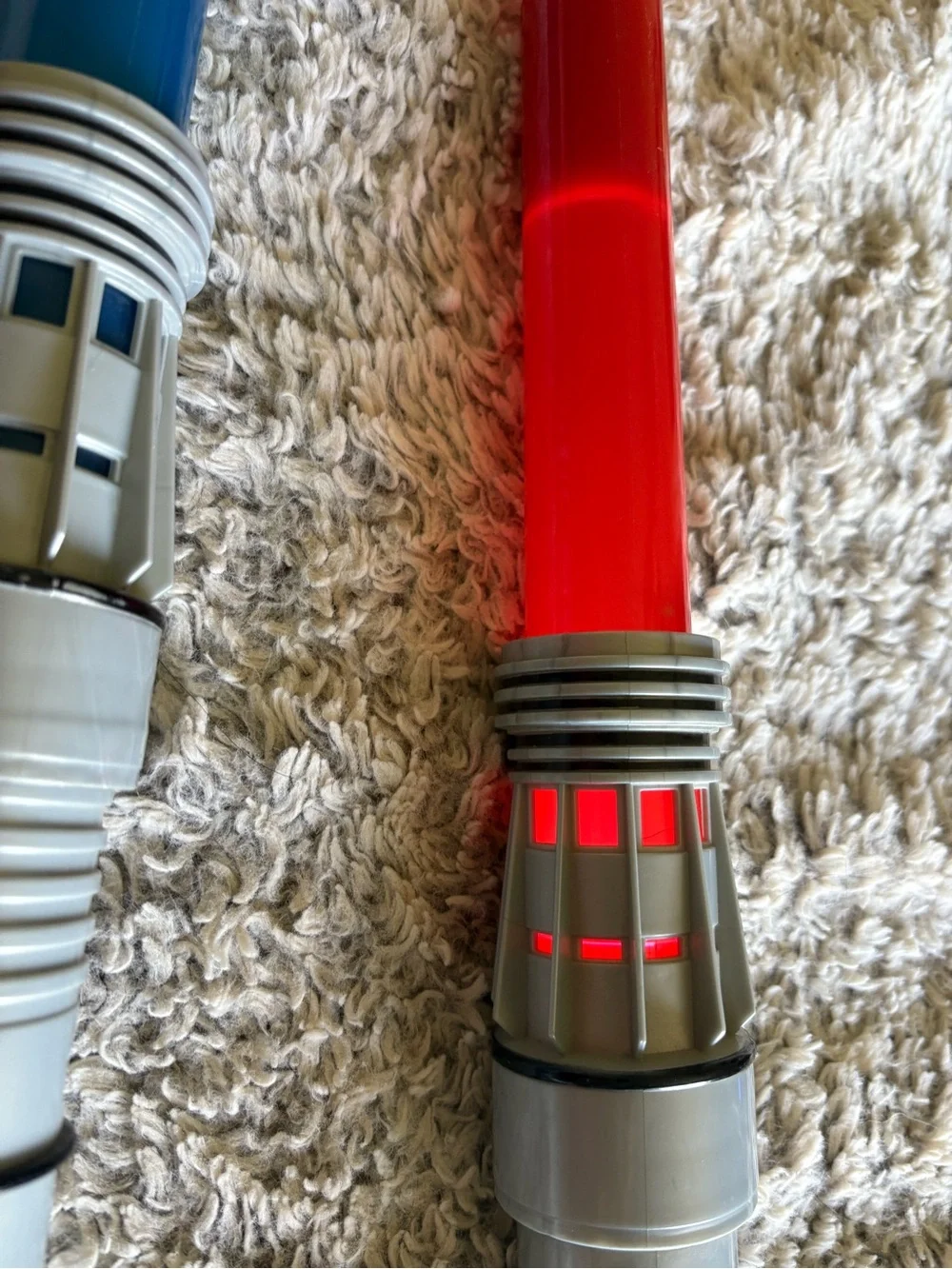 Star Wars Lightsaber Toy Set OS Red Blue Good Light Up Extendable 2pc